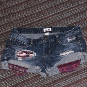 jean shorts